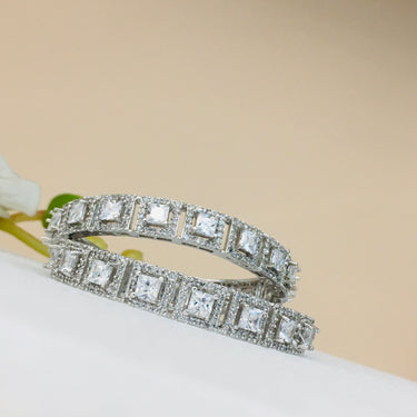 Princess Cut Bangles Zayn Luxury Jewellery